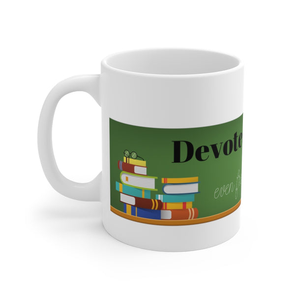 Mug by JETT IMPRESSIONS "Devoted Teacher" Coffee Mug for Distance Teacher