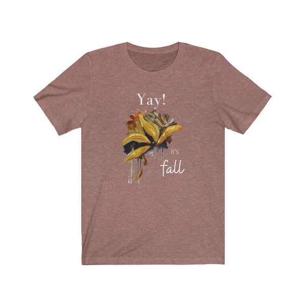 T shirt by JETT IMPRESSIONS "Yay It's Fall" Fall T shirts for Women
