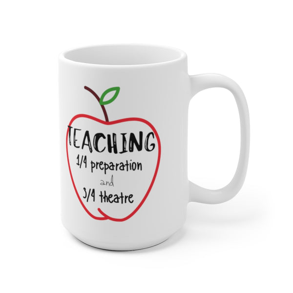 Mug by JETT IMPRESSIONS "Prep and Theatre" Tea or Coffee Mug for Teacher Gift