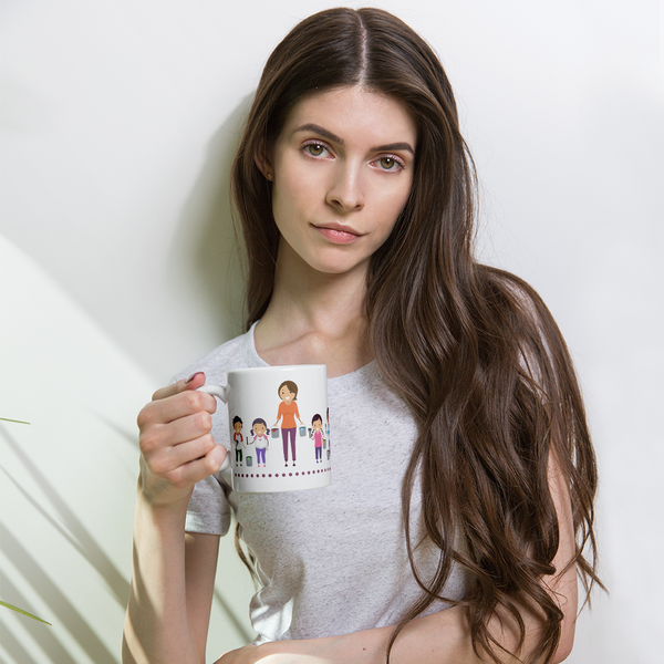 Mug by JETT IMPRESSIONS "Teacher Life" Coffee Mug for Teacher Gift