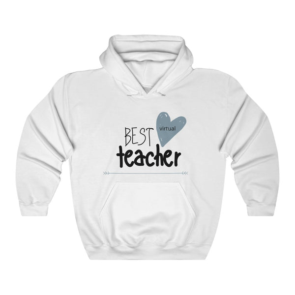 Hoodie by JETT IMPRESSIONS "Best Virtual Teacher" Sweatshirt Hoodie for Teachers
