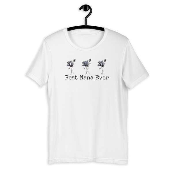 "Best Nana Ever" T-shirt Artwork designed by Kathy Morawiec