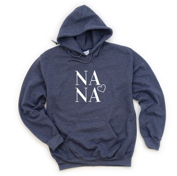 Hoodie by JETT IMPRESSIONS "NANA" Sweatshirt Gift for Nana Grandma