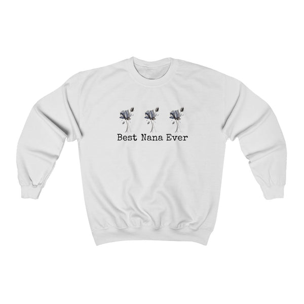 Sweatshirt by JETT IMPRESSIONS "Best Nana Ever" Sweatshirt Gift for Grandmother