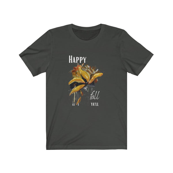 T shirt by JETT IMPRESSIONS "Happy Fall Ya'll" Fall T shirts for Women