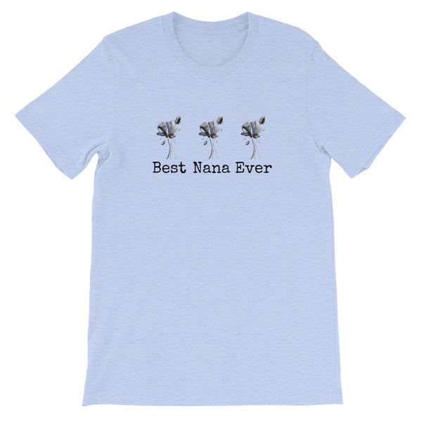 "Best Nana Ever" T-shirt Artwork designed by Kathy Morawiec