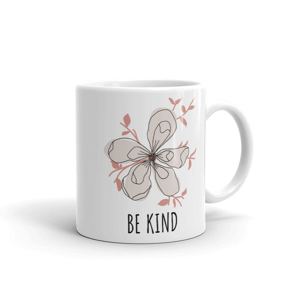 Mug by JETT IMPRESSIONS "Be Kind" Inspiring Coffee or Tea Cup