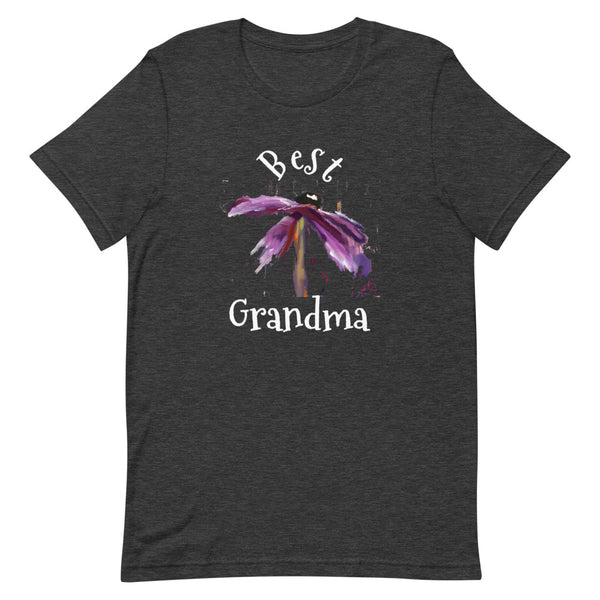 T shirt by JETT IMPRESSIONS "Best Grandma" Floral Womens T shirt