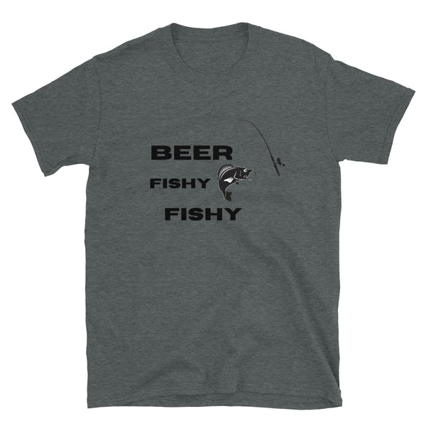 T shirt by JETT IMPRESSIONS "Beer Fishy Fishy" Lake T shirts for Men
