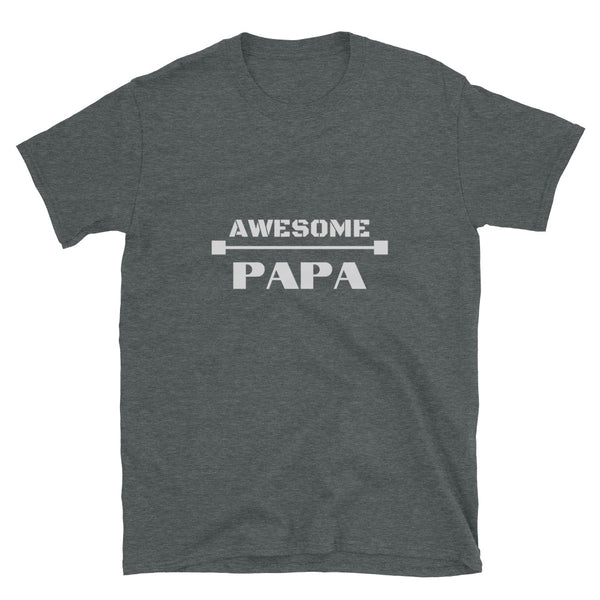 T shirt by JETT IMPRESSIONS "Awesome Papa" Grandpa T shirt for Men