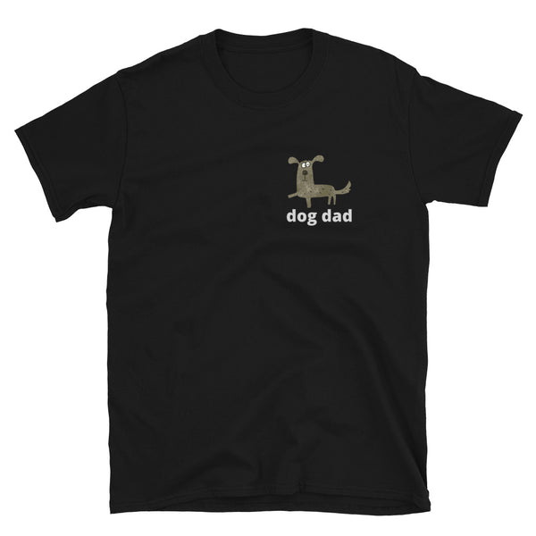 "Dog Dad" T-shirt Artwork designed by Kathy Morawiec